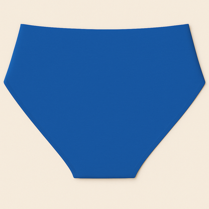 Cotton Full Brief Heavy Absorbency Leak Proof Underwear- Royal Blue
